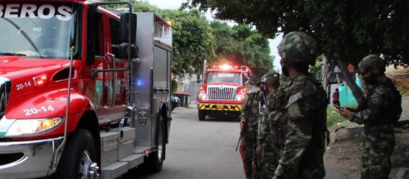 Δύο Αμερικανοί στους 36 τραυματίες της βομβιστικής επίθεσης σε στρατιωτική βάση της Κολομβίας (βίντεο)